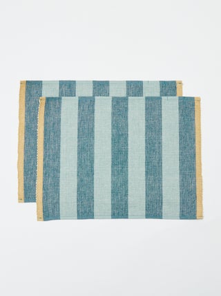 Lote de 2 conjuntos de mesa de fantasia (32 x 45 cm)  - Kiabi Home