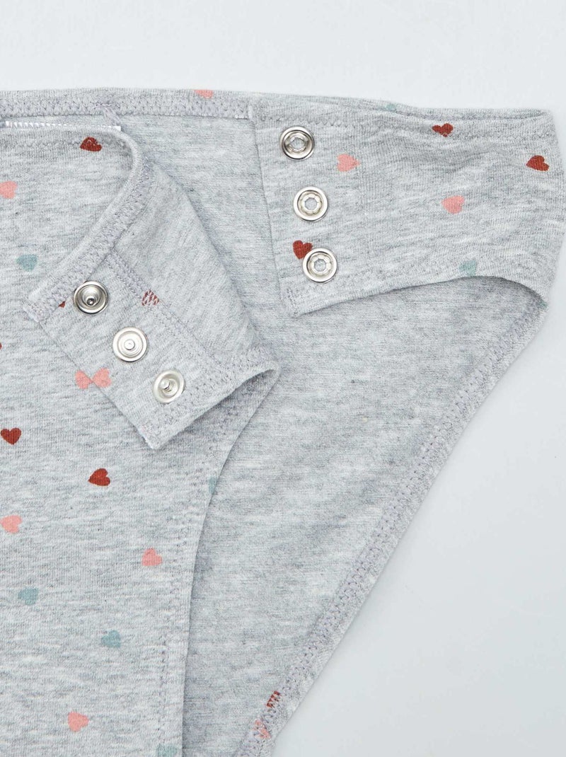 Lote de 2 cuecas - So Easy CINZA - Kiabi