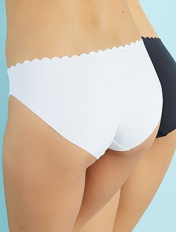 Lote de 2 cuecas Body Touch em algodão elástico 'DIM' - Kiabi