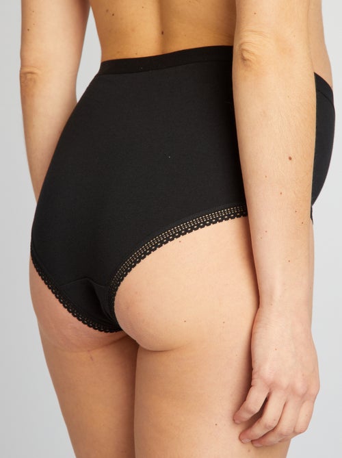 Lote de 2 cuecas de mulher de maternidade - Kiabi