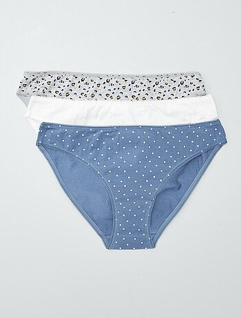 Lote de 2 cuecas em algodão