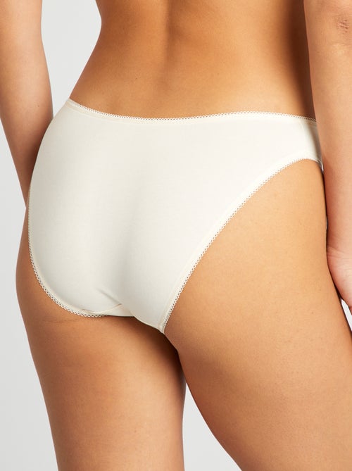 Lote de 2 cuecas em algodão - Kiabi