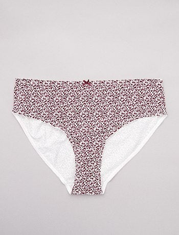 Lote de 2 cuecas em algodão - Kiabi