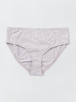 Lote de 2 cuecas em algodão - Kiabi