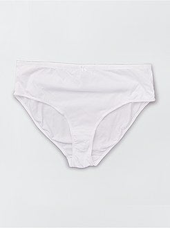 Lote de 2 cuecas em algodão - Kiabi