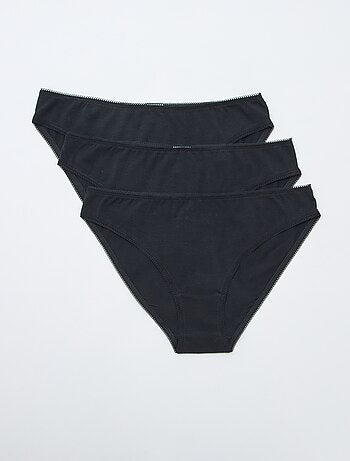 Lote de 2 cuecas em algodão