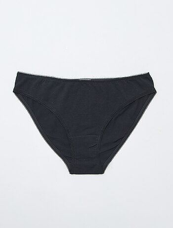 Lote de 2 cuecas em algodão