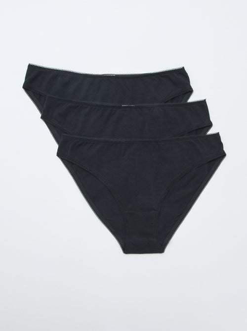 Lote de 2 cuecas em algodão - Kiabi