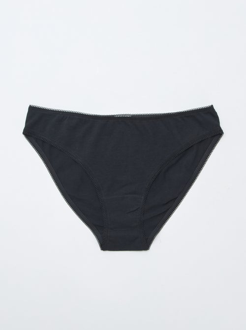 Lote de 2 cuecas em algodão - Kiabi