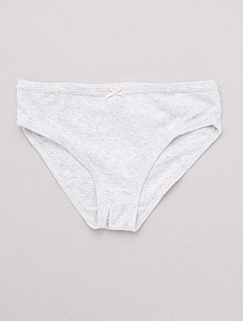 Lote de 2 cuecas em puro algodão - Kiabi