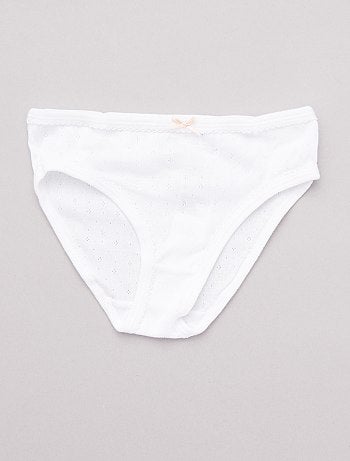 Lote de 2 cuecas em puro algodão - Kiabi