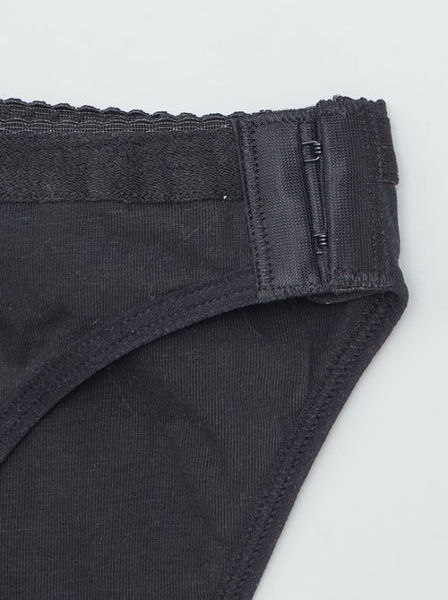 Lote de 2 cuecas menstruais laváveis em algodão  - So Easy - Kiabi