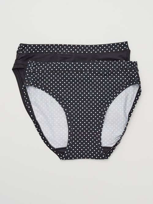 Lote de 2 cuecas para mulher Body Mouv da 'DIM' - Kiabi