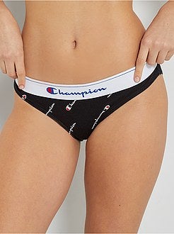 Lote de 2 cuecas para mulher 'Champion' - Kiabi