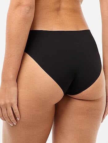 Lote de 2 cuecas para mulher invisíveis em microfibra