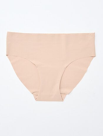 Lote de 2 cuecas para mulher invisíveis em microfibra