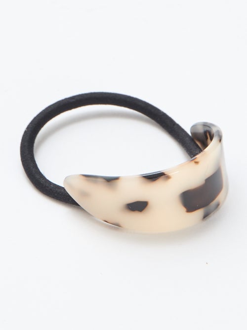 Lote de 2 elásticos com joias de fantasia - Kiabi