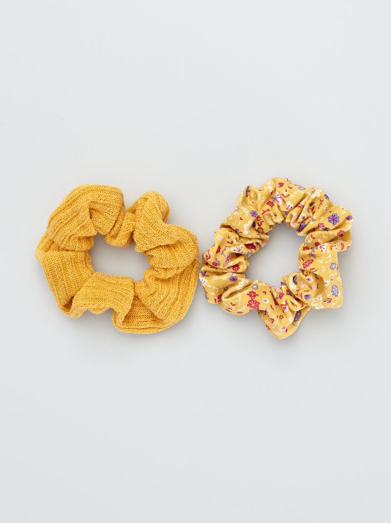 Lote de 2 elásticos de cabelo BEGE - Kiabi