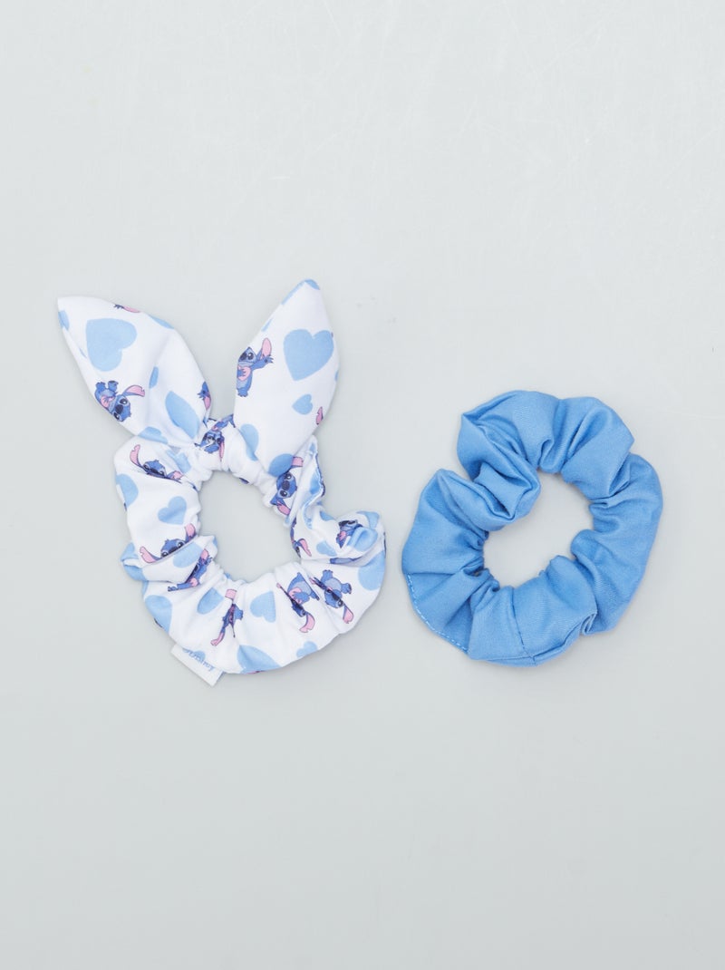 Lote de 2 elásticos de cabelo 'Disney' AZUL - Kiabi