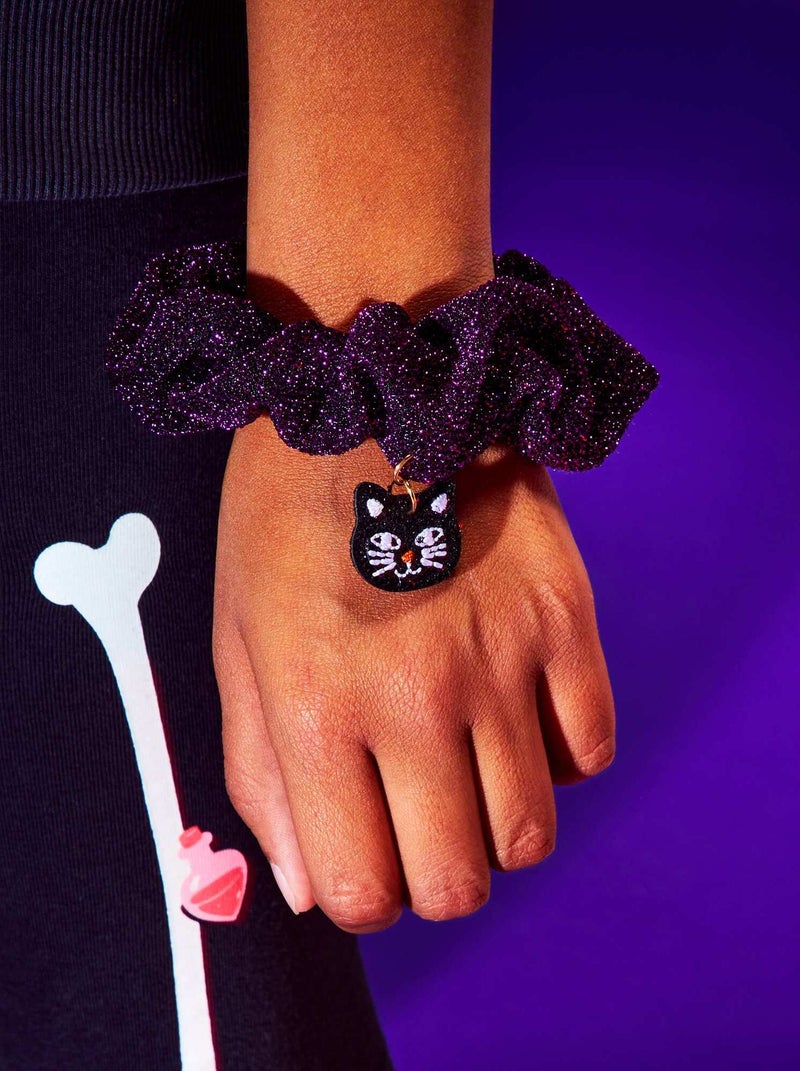 Lote de 2 elásticos de cabelo 'Halloween' PRETO - Kiabi