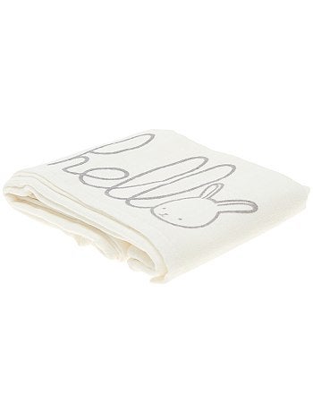 Lote de 2 fraldas em puro algodão biológico - Kiabi