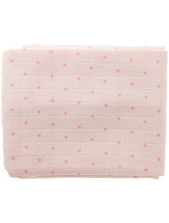 Lote de 2 fraldas em puro algodão biológico - Kiabi