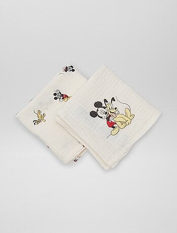 Lote de 2 fraldas 'Mickey' 'Disney'