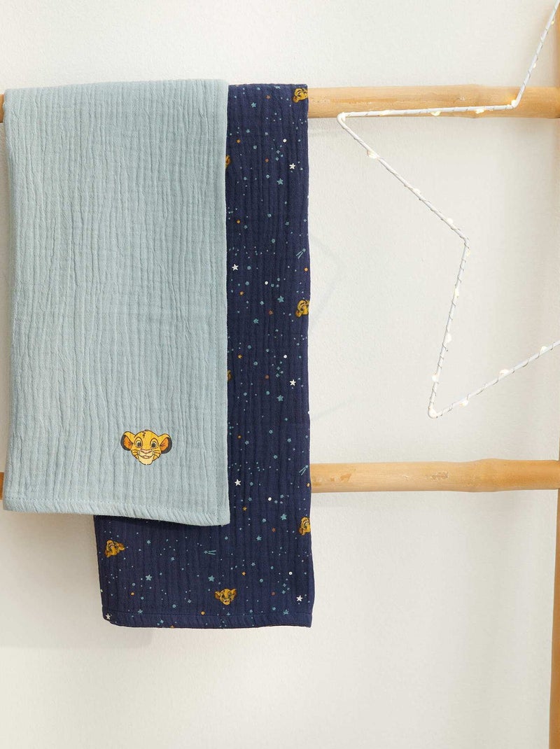 Lote de 2 fraldas 'Simba' AZUL - Kiabi