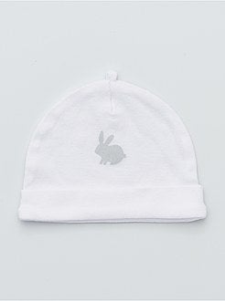 Lote de 2 gorros de algodão biológico - Kiabi