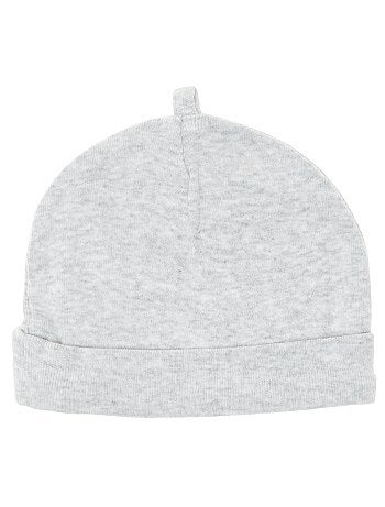 Lote de 2 gorros de algodão biológico - Kiabi