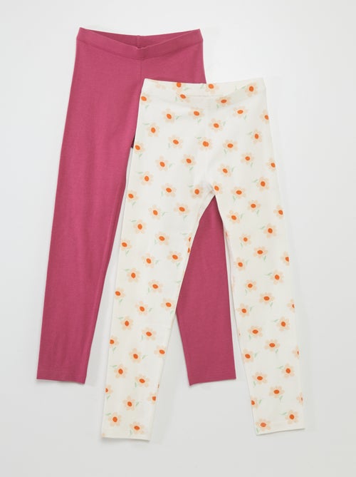 Lote de 2 leggings - Kiabi