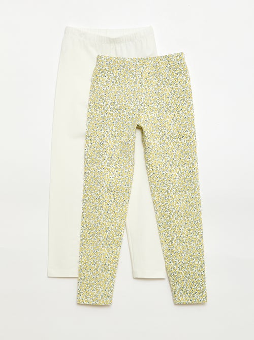 Lote de 2 Leggings Compridos - Kiabi