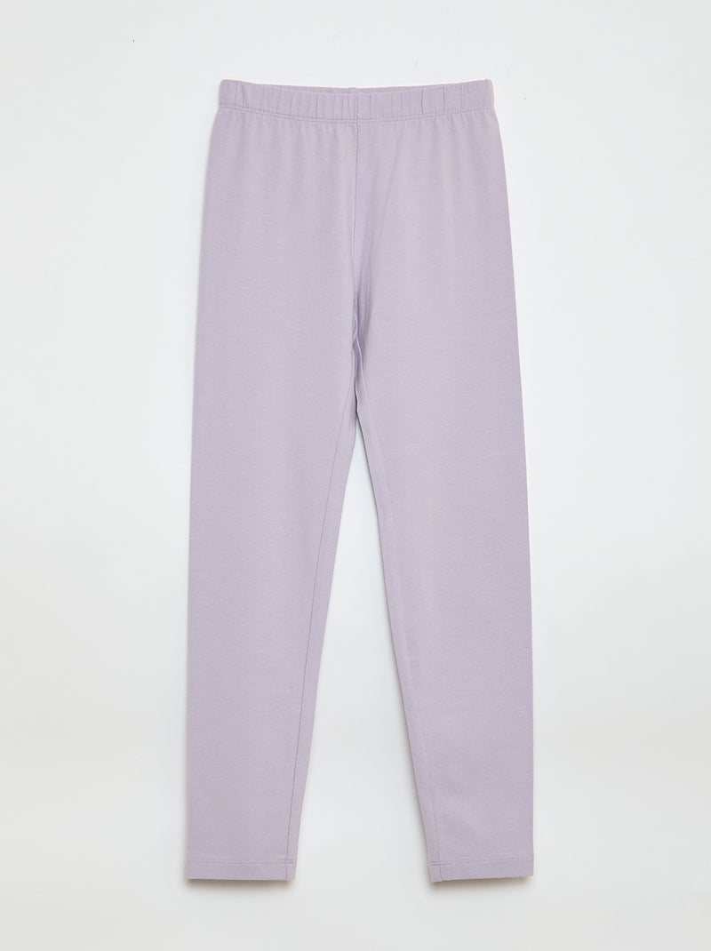 Lote de 2 Leggings Compridos Azul - Kiabi