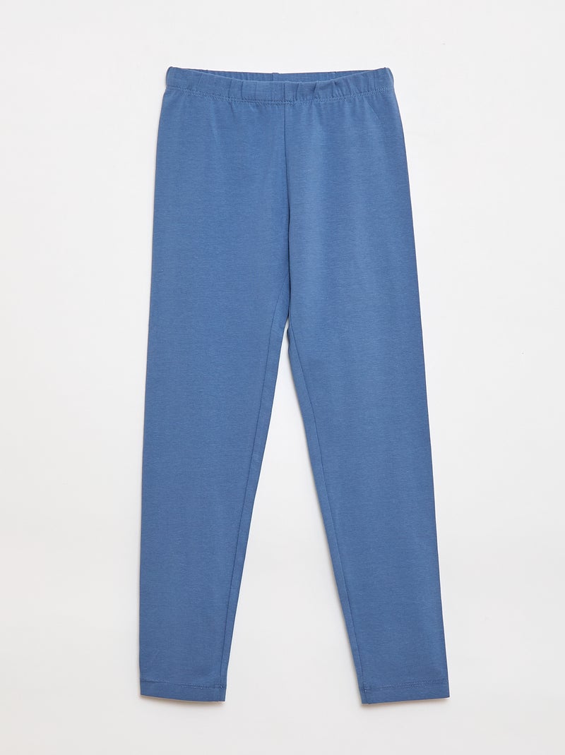 Lote de 2 Leggings Compridos Bege - Kiabi