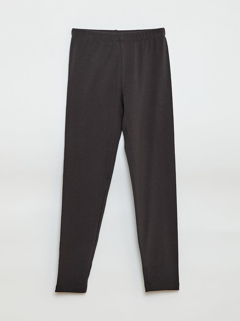 Lote de 2 Leggings Compridos Verde - Kiabi