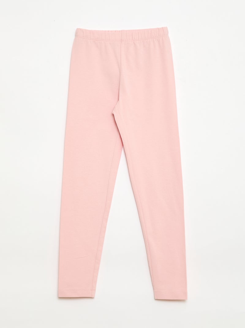 Lote de 2 Leggings Compridos Violeta - Kiabi