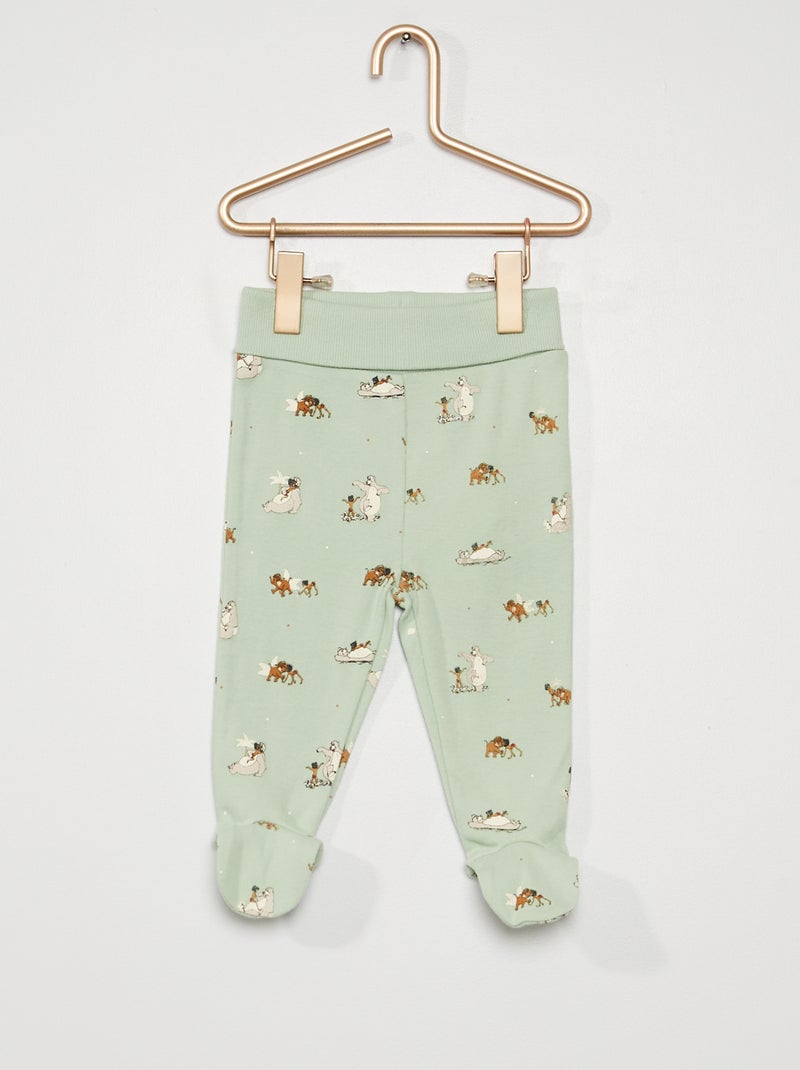 Lote de 2 leggings 'Disney' verde - Kiabi