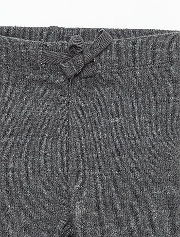 Lote de 2 leggings em malha macia