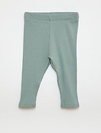 Lote de 2 leggings nervuradas