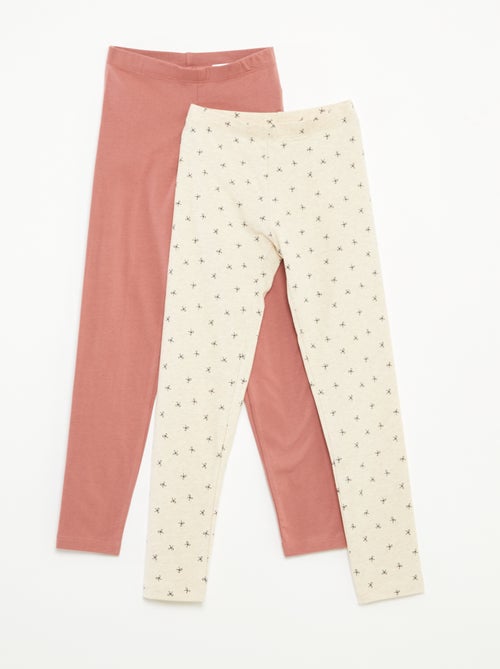 Lote de 2 leggings - Kiabi