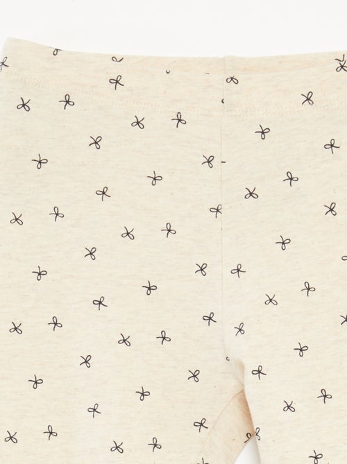 Lote de 2 leggings - Kiabi