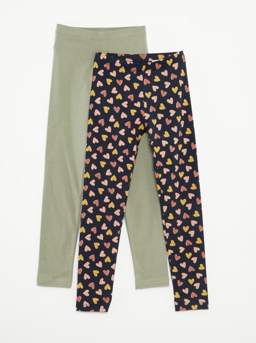 Lote de 2 leggings - Kiabi
