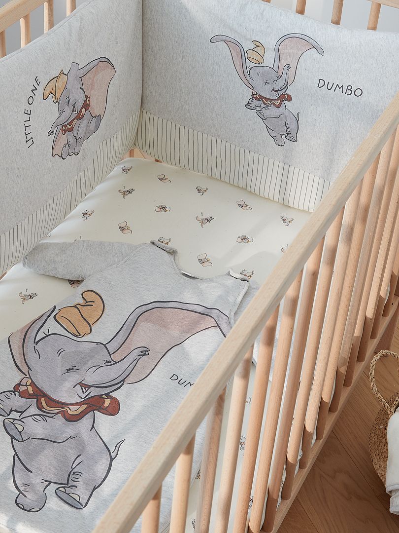 Lote de 2 lençóis-capa 60 x 120 cm 'Dumbo' Dumbo - Kiabi
