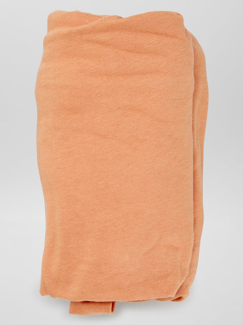 Lote de 2 lençóis-capa BEGE - Kiabi