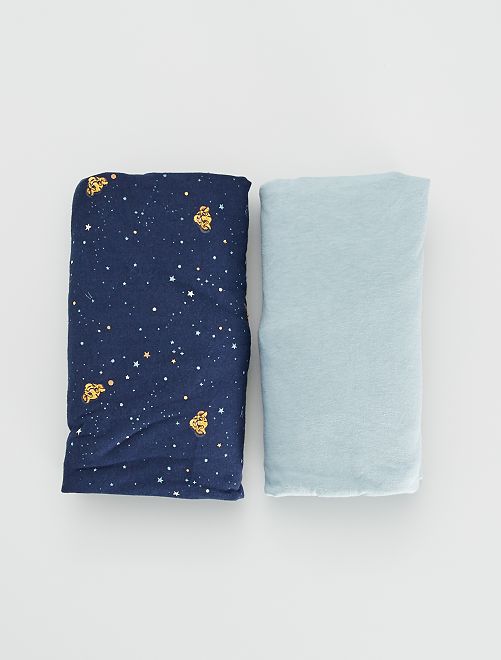 Lote de 2 lençóis-capa 'Disney' - Kiabi