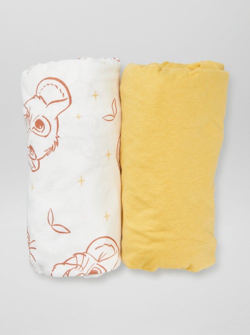 Lote de 2 lençóis-capa 'Disney' - Kiabi