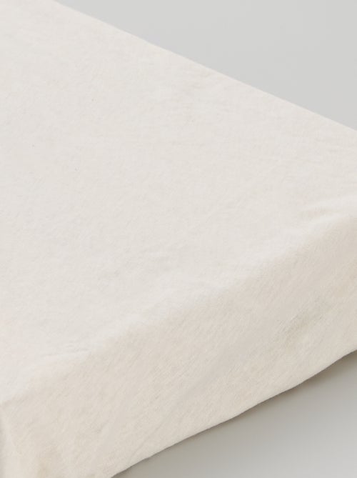 Lote de 2 lençóis-capa em algodão - Kiabi