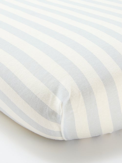 Lote de 2 lençóis-capa em algodão - Kiabi