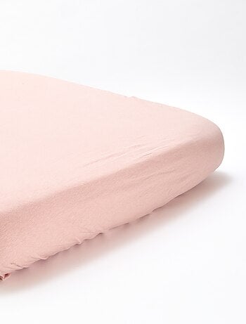 Lote de 2 lençóis-capa em algodão