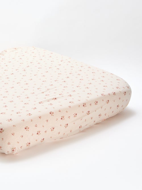 Lote de 2 lençóis-capa em algodão - Kiabi